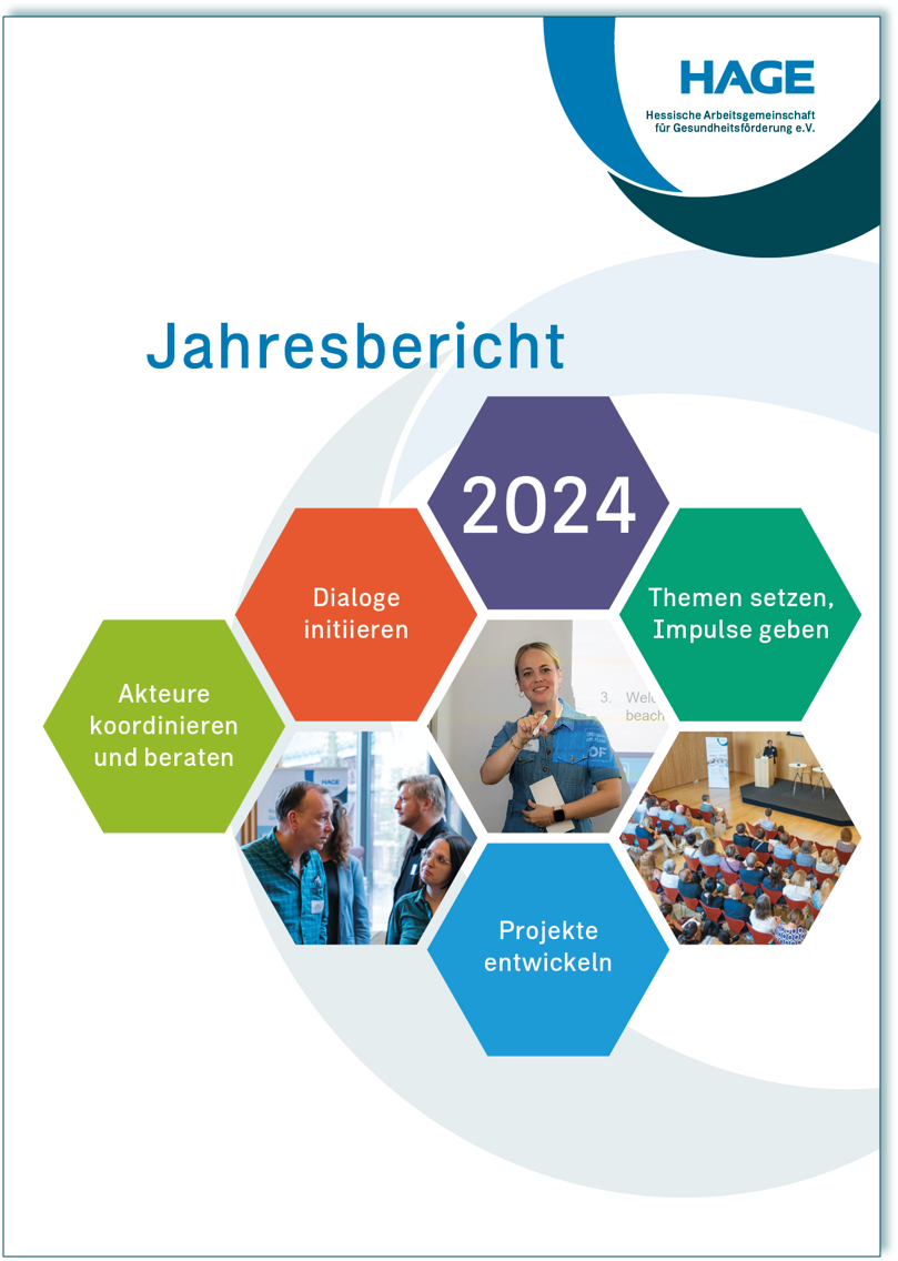 Titelseite des HAGE-Jahresberichts 2024